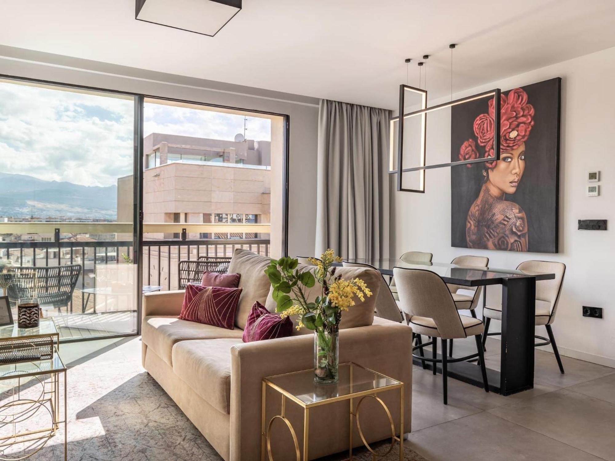 Luxury Alhambra Penthouse Collection Apartment Granada Exterior photo